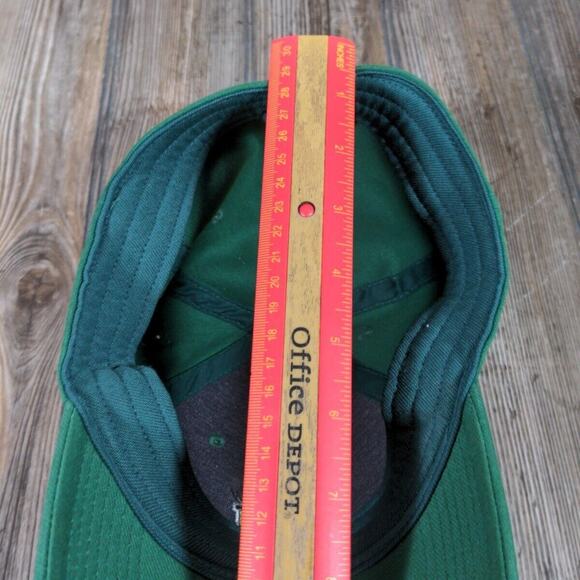 Baylor University Bears Nike Hat Cap Green Adult Stretch Fitted Medium M NCAA - Picture 9 of 9